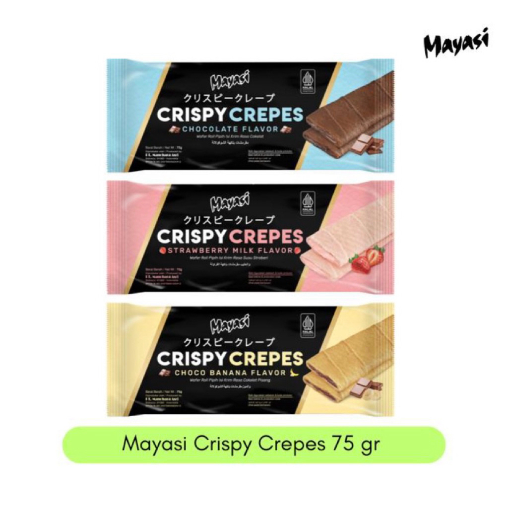 

Mayasi Crepes 75gr All variant