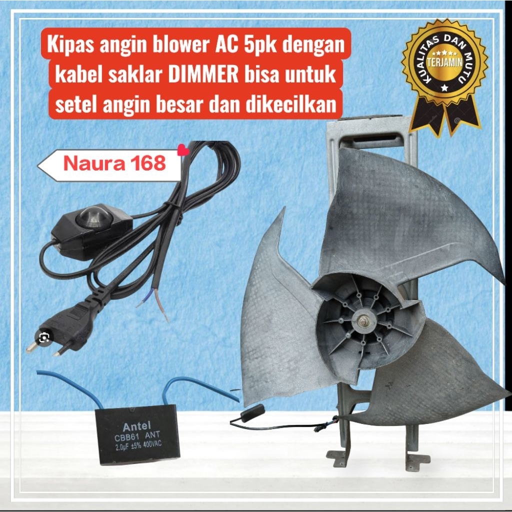 Dimmer kipas angin blower ac 5pk super jumbo /kabel colokan DIMMER bisa buat kecil dan besarkan angi