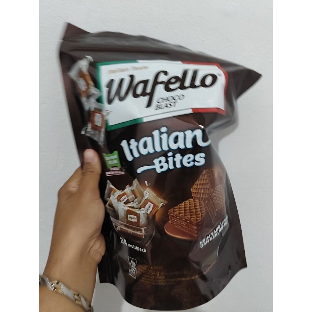 

Wafer wafello choco italian bites mayora