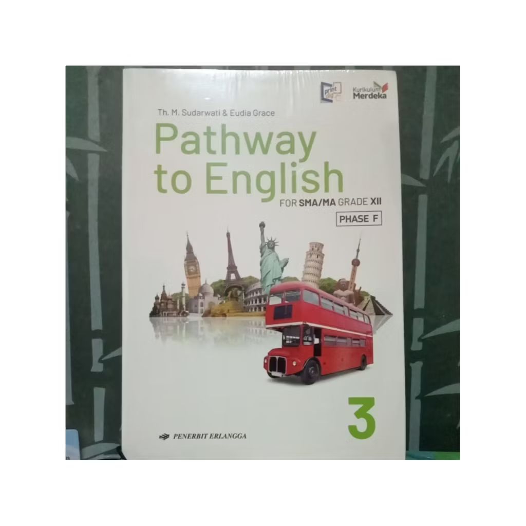 Buku Bahasa Inggris Kelas 12 Kurikulum Merdeka Erlangga