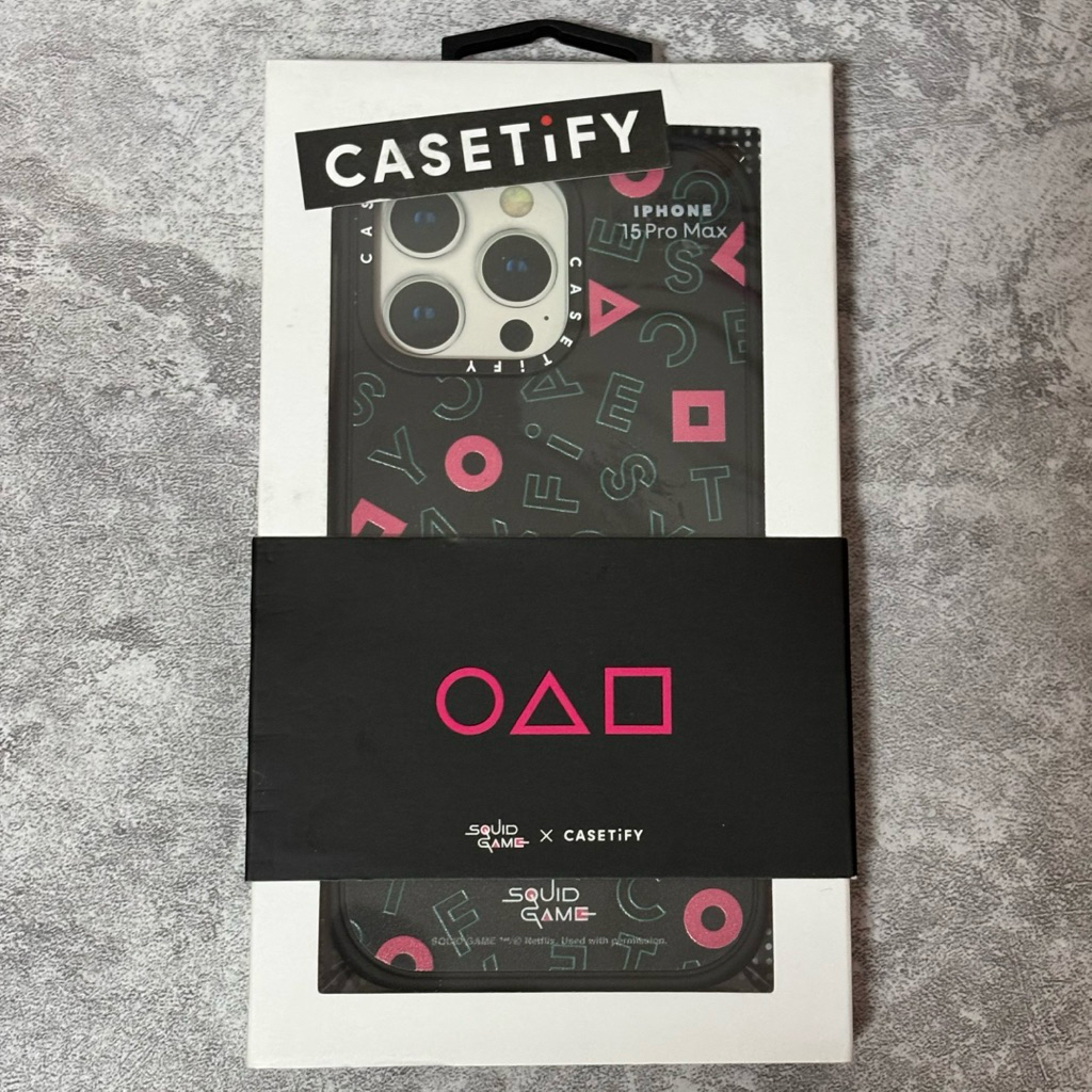 Preloved - Original CASETIFY Squid Game Pattern Case for iPhone 15 Pro Max