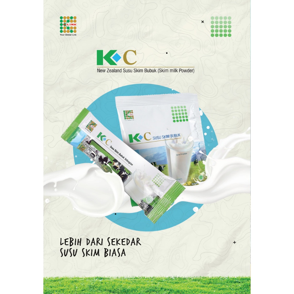 

K-C Susu Skim Bubuk - Susu Kolostrum New Zealand, Lebih dari Sekedar Susu Skim Biasa
