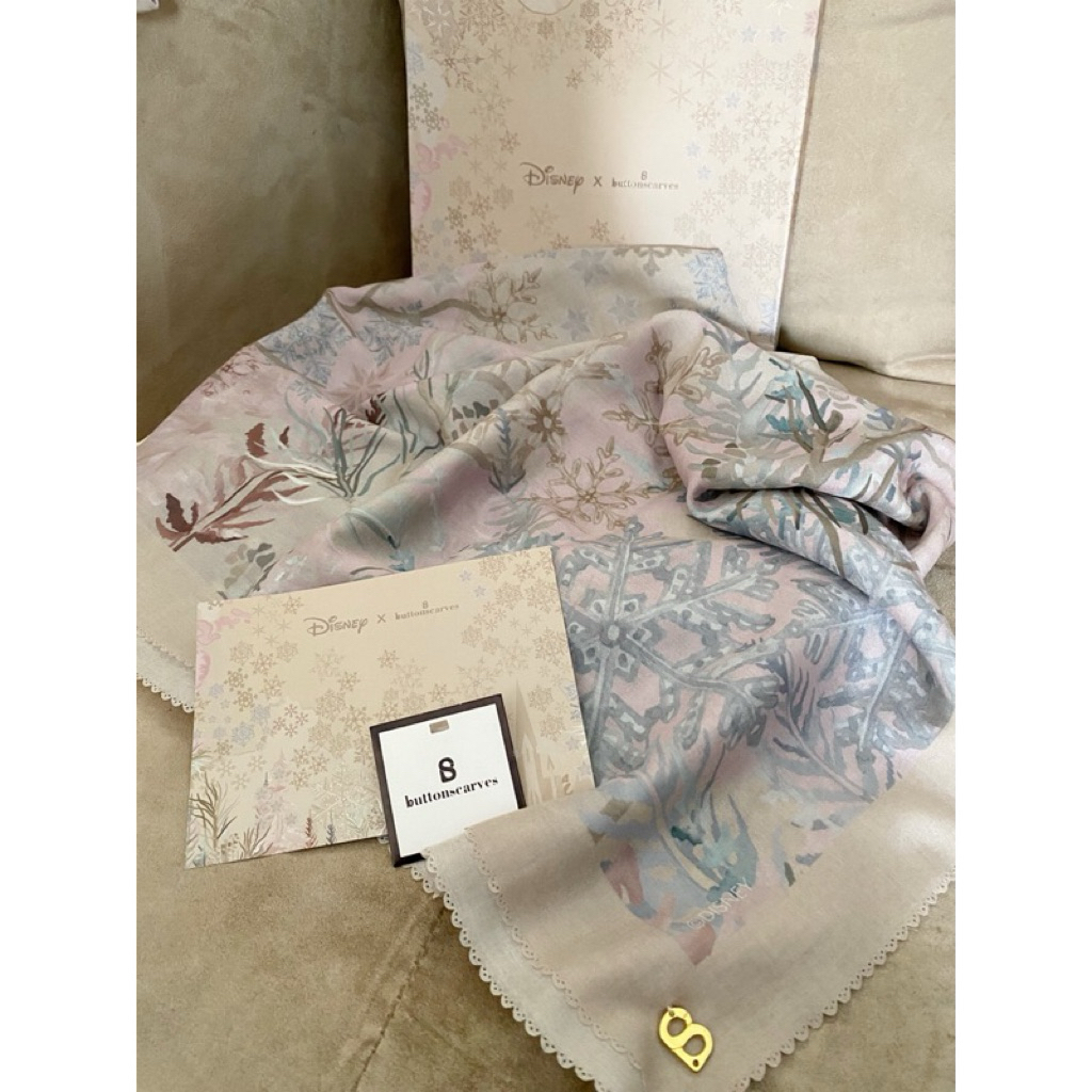 As Is Buttonscarves bukan preloved. Buttonscarves Disney Frozen Almond