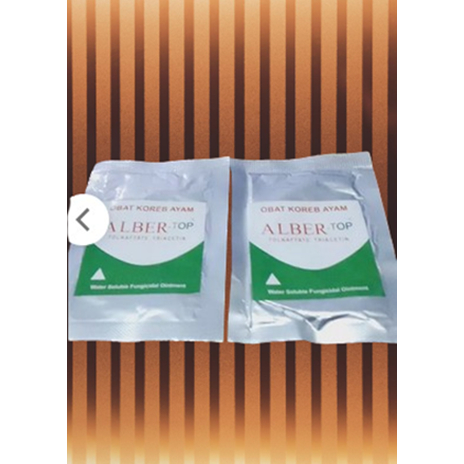 salep albert sachet - salep korep ayam - salep kurap ayam - cream albert