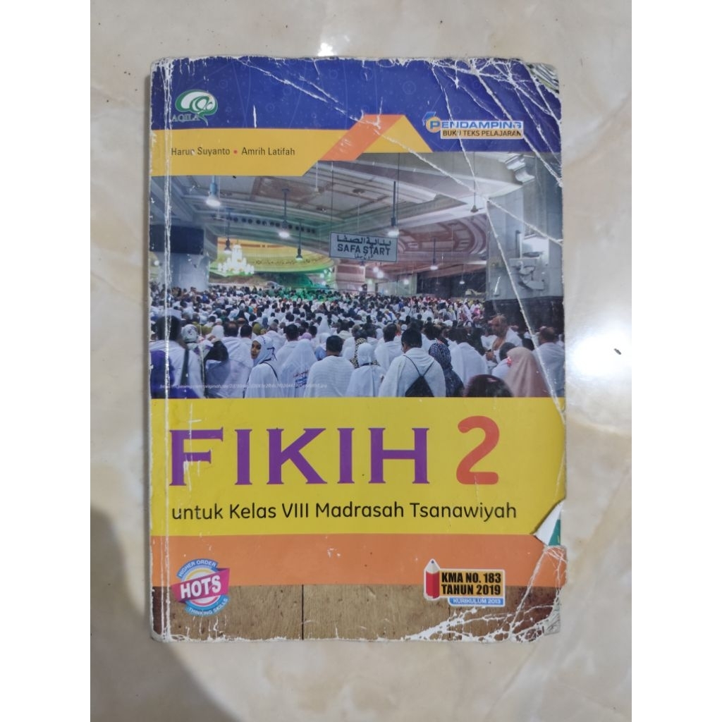 BUKU PAKET FIKIH AQILA KELAS 8 KURIKULUM 2013 (BEKAS)