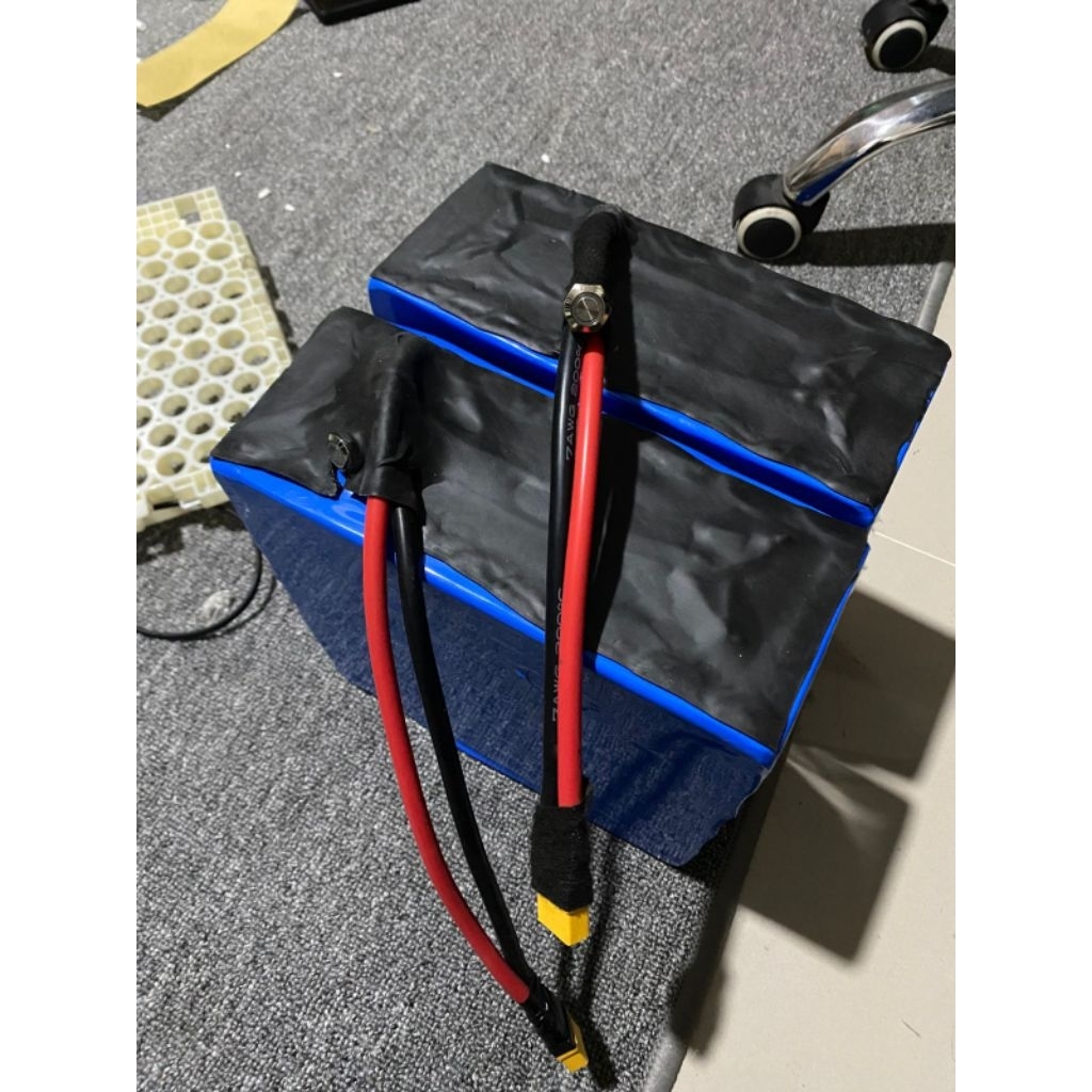 Batrai Baterai Battery Gendong Molis Alva Cervo 72V 25Ah 50Ah