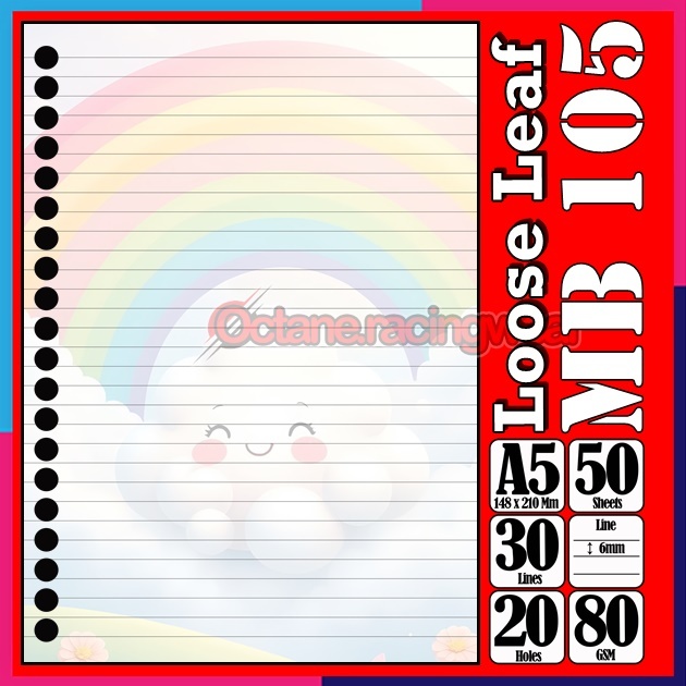 

Loose leaf Kertas binder A5 Isi 50 Lembar karakter Matahari Bintang Planet icon lucu Kertas binder autestic autestik Estetik Buku Refil isi ulang lucu warna warni bergambar garis Polos Repil Vol-1