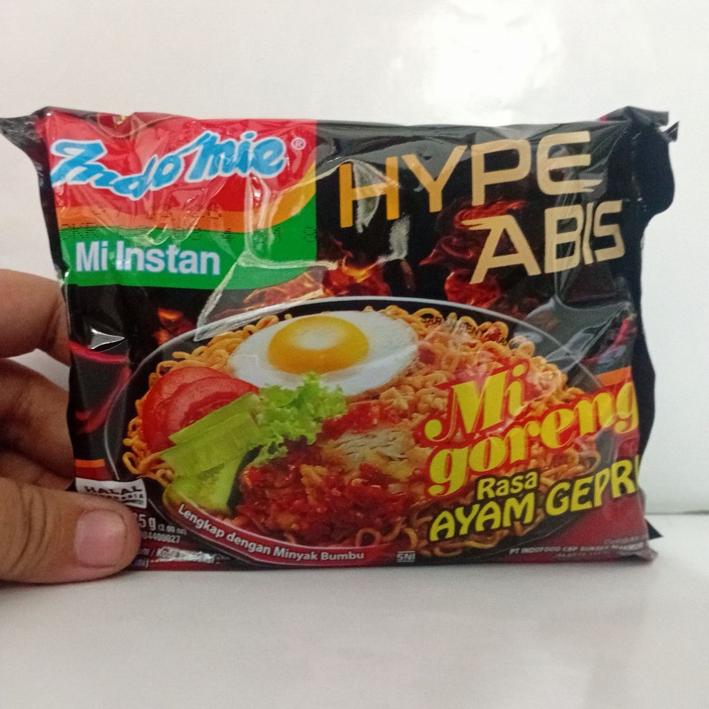 

INDOMIE GORENG RASA AYAM GEPREK
