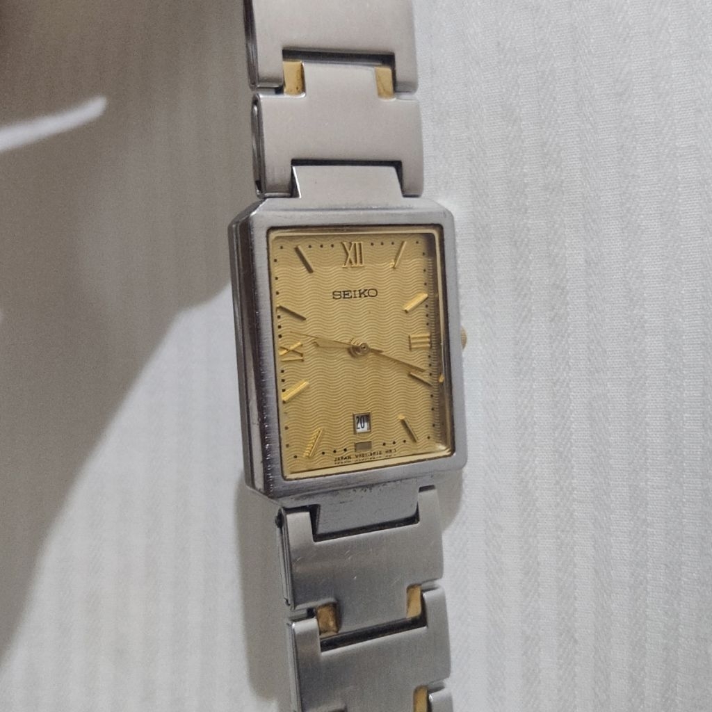 jam vintage tank seiko daydate original