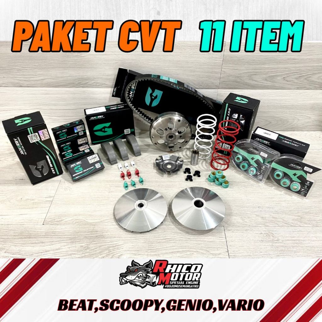 PAKET CVT 11 ITEM CVT FULL. BEAT, SCOOPY, GENIO, VARIO