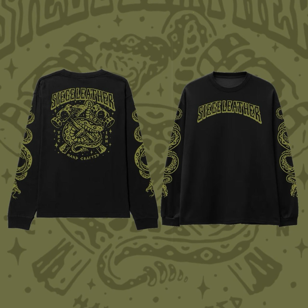 siege leather-cotton t-shirt-kaos siege leather