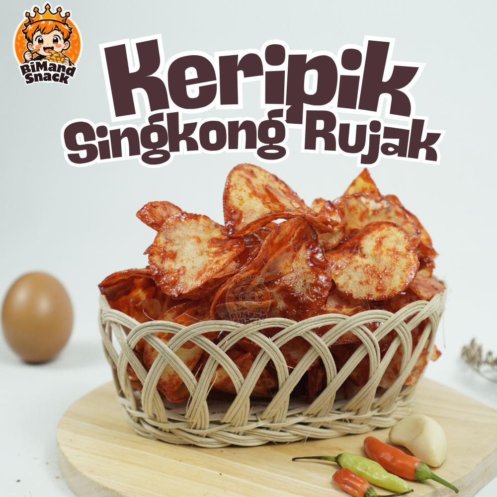 

Keripik Singkong Rujak Mutiara Abadi Bumbu Pedas Manis 120gr Snack Kiloan Cemilan Murah Jajan Kiloan Camilan Bimand.Snack