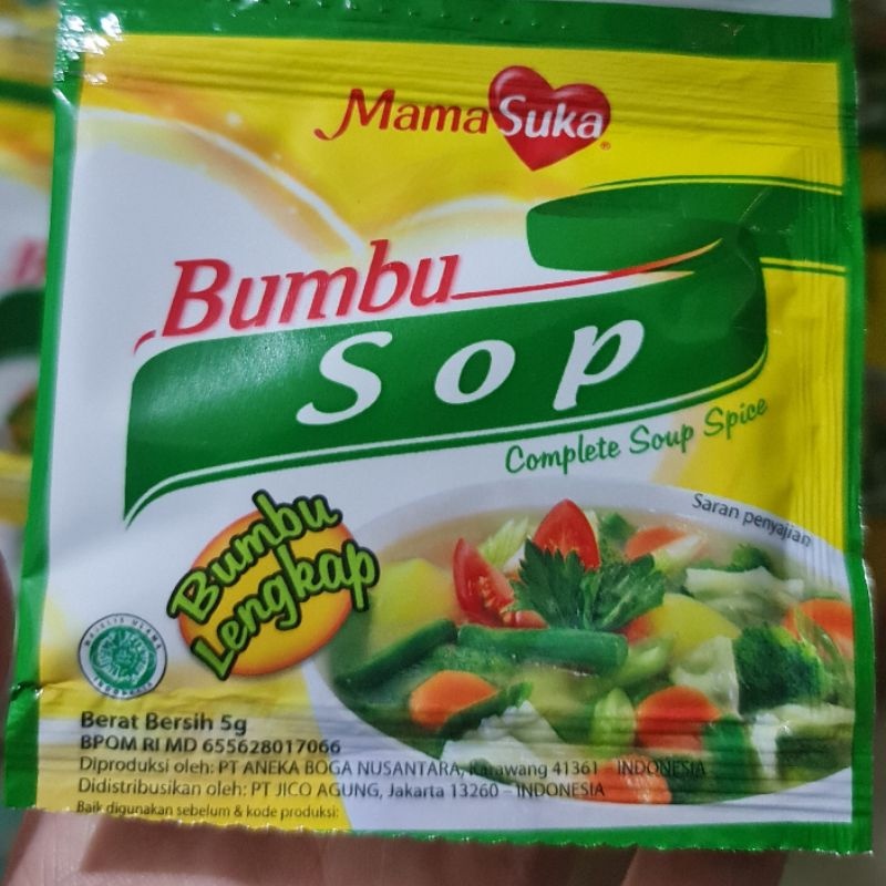 

MAMASUKA Bumbu Sop Instan 5 gram Per Satuan