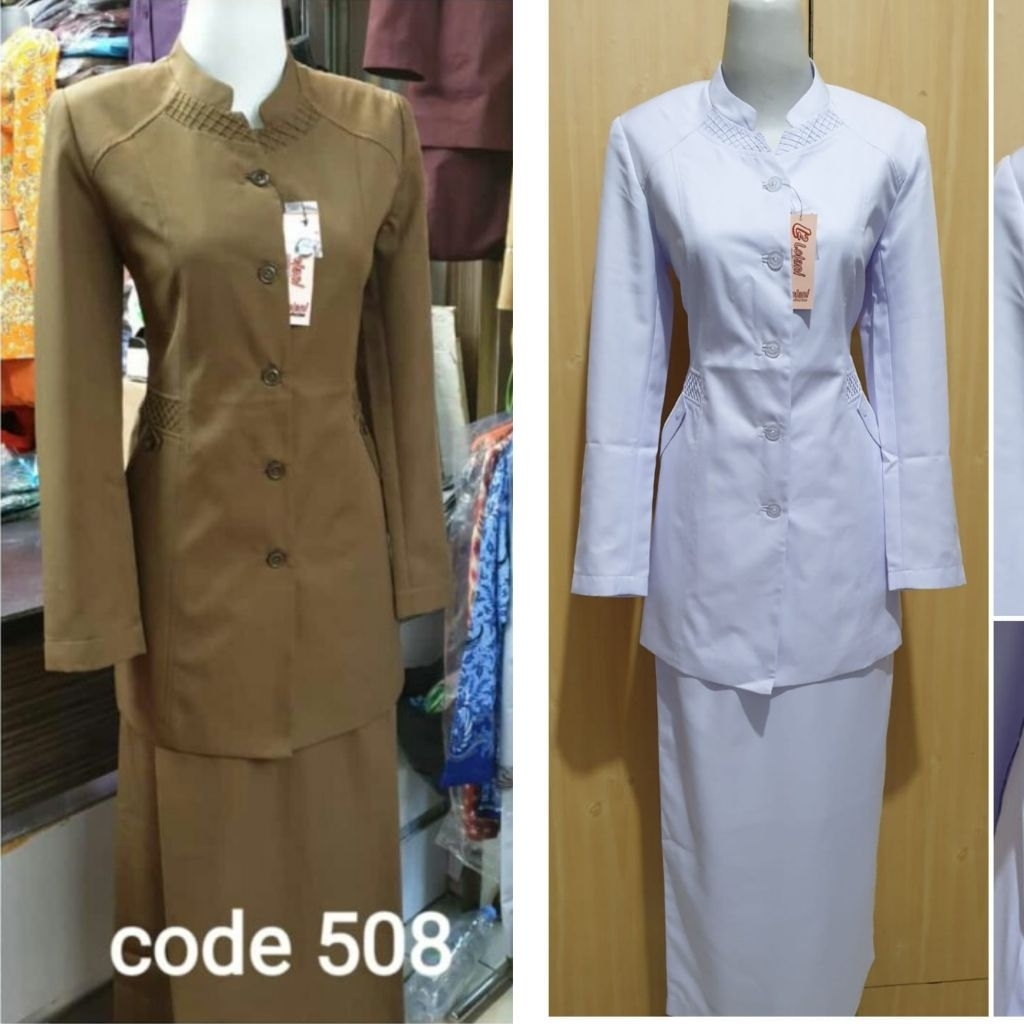Blazer kerja wanita seragam dinas seragam perawat baju perawat seragam kesehatan baju Pemda seragam 