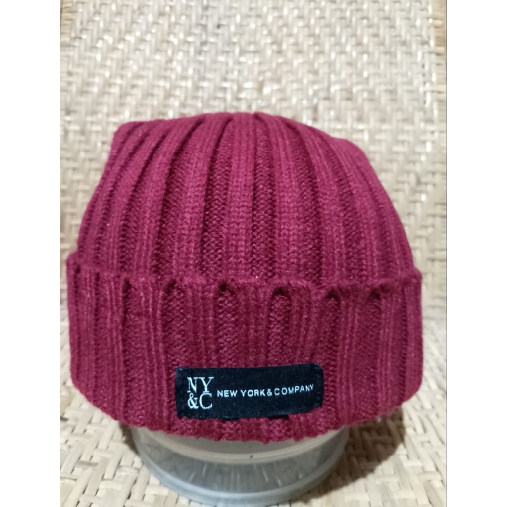 kupluk beanie second branded