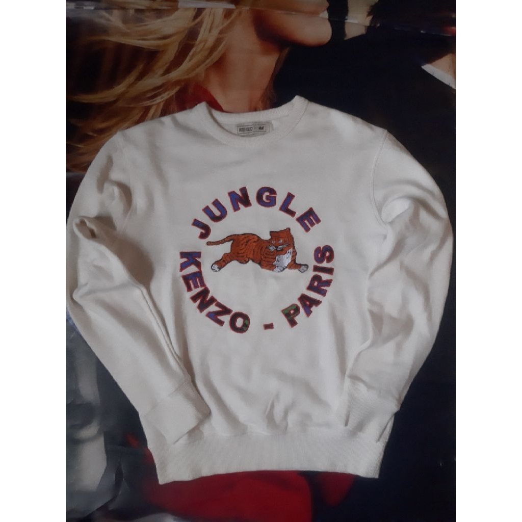 SWEATER HARIMAU KENZO X H&M ORIGINAL