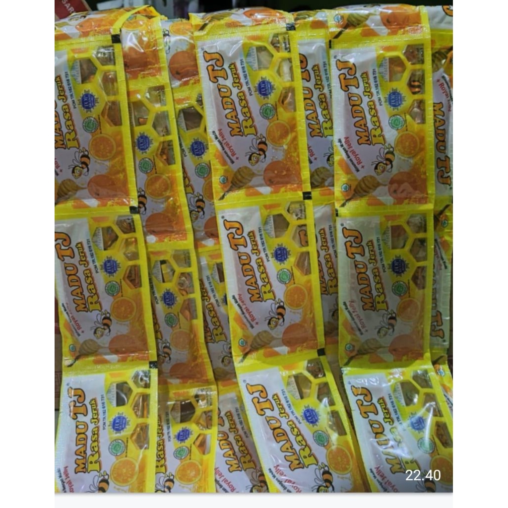 

Madu rasa TJ sachet isi 12 pcs