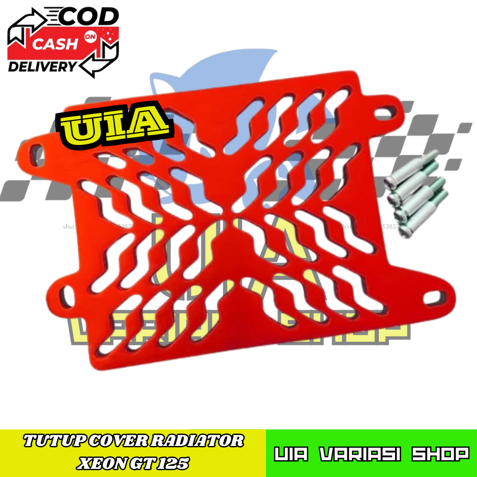 Tutup Radiator Xeon GT 125 Tutup Radiator Xeon RC 125 Model Hyper X