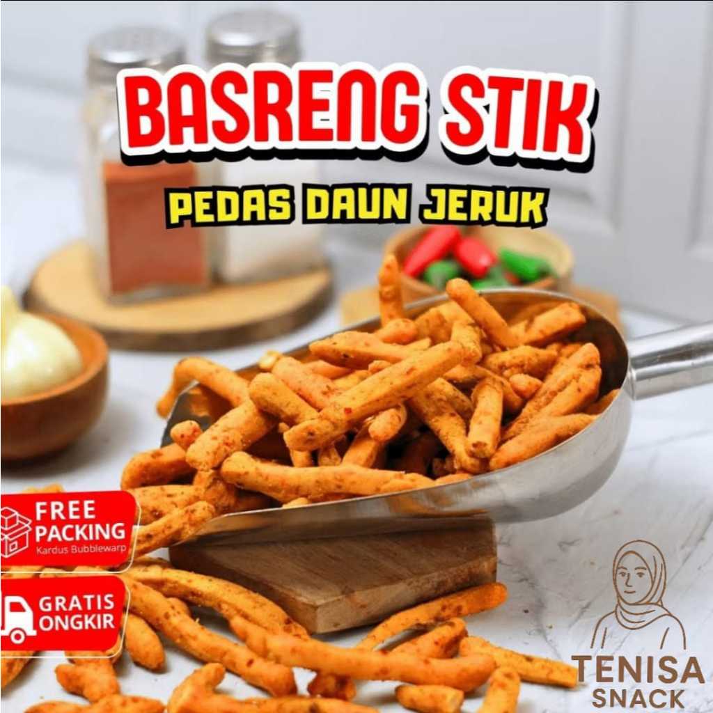 

Basreng Stik Pedas Daun Jeruk/Stik Basreng Pajri Pedas