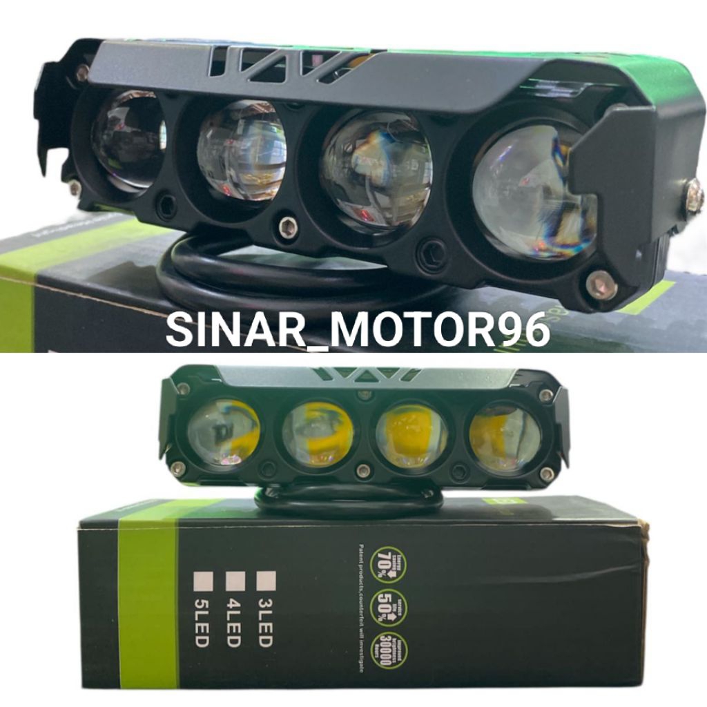 LAMPU SOROT KABUT TEMBAK PETAK SQL PUTIH/KUNING 12 VOLT / 24 VOLT HIGH QUALITY