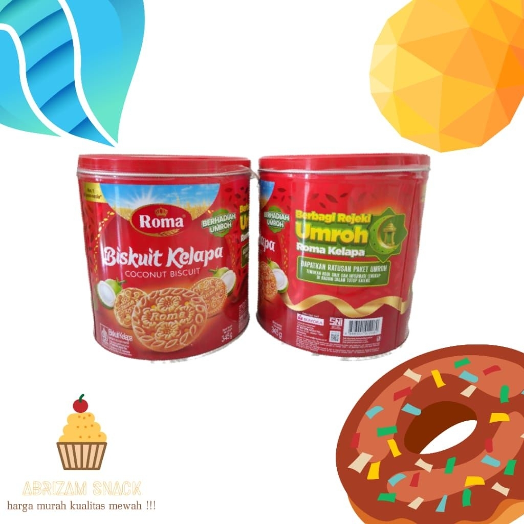 

Roma kelapa 345g KALENG