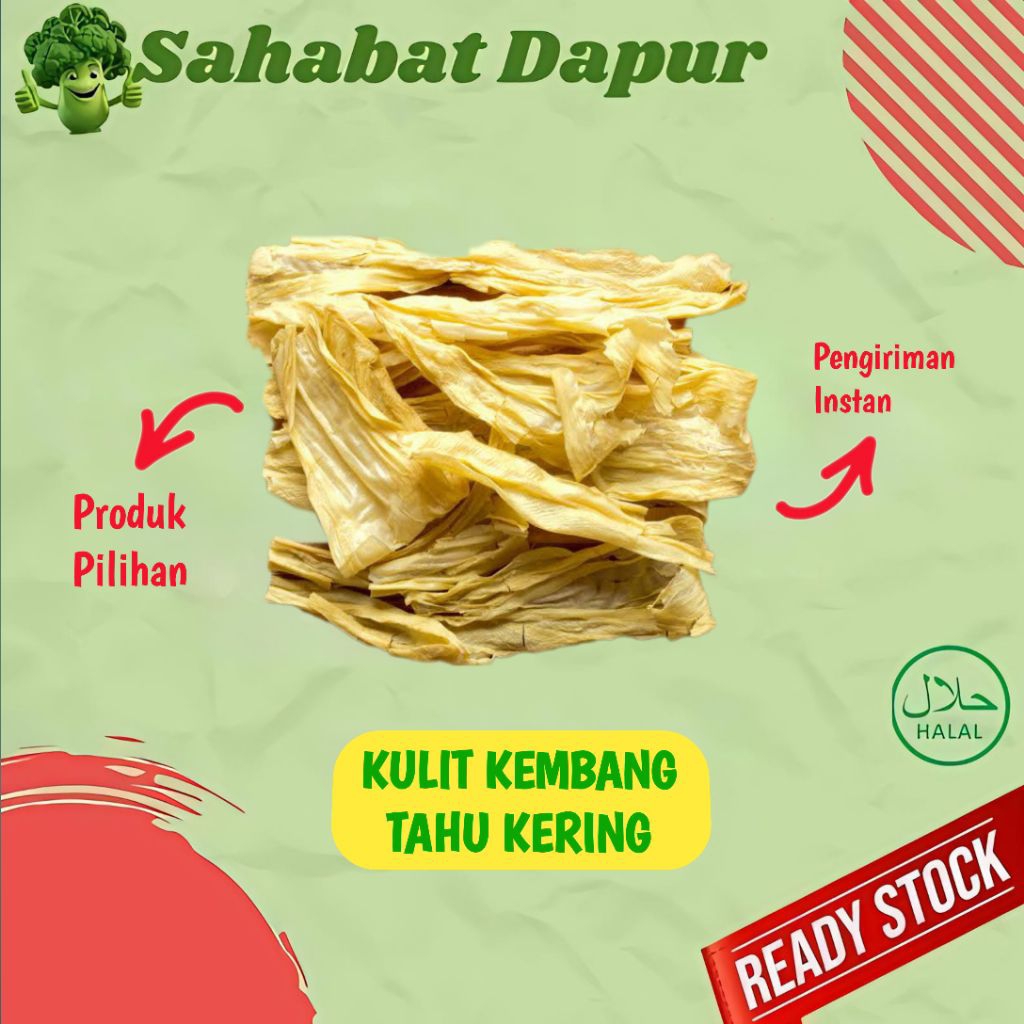 

Kulit Kembang Tahu Kering / Tauki / Fucuk