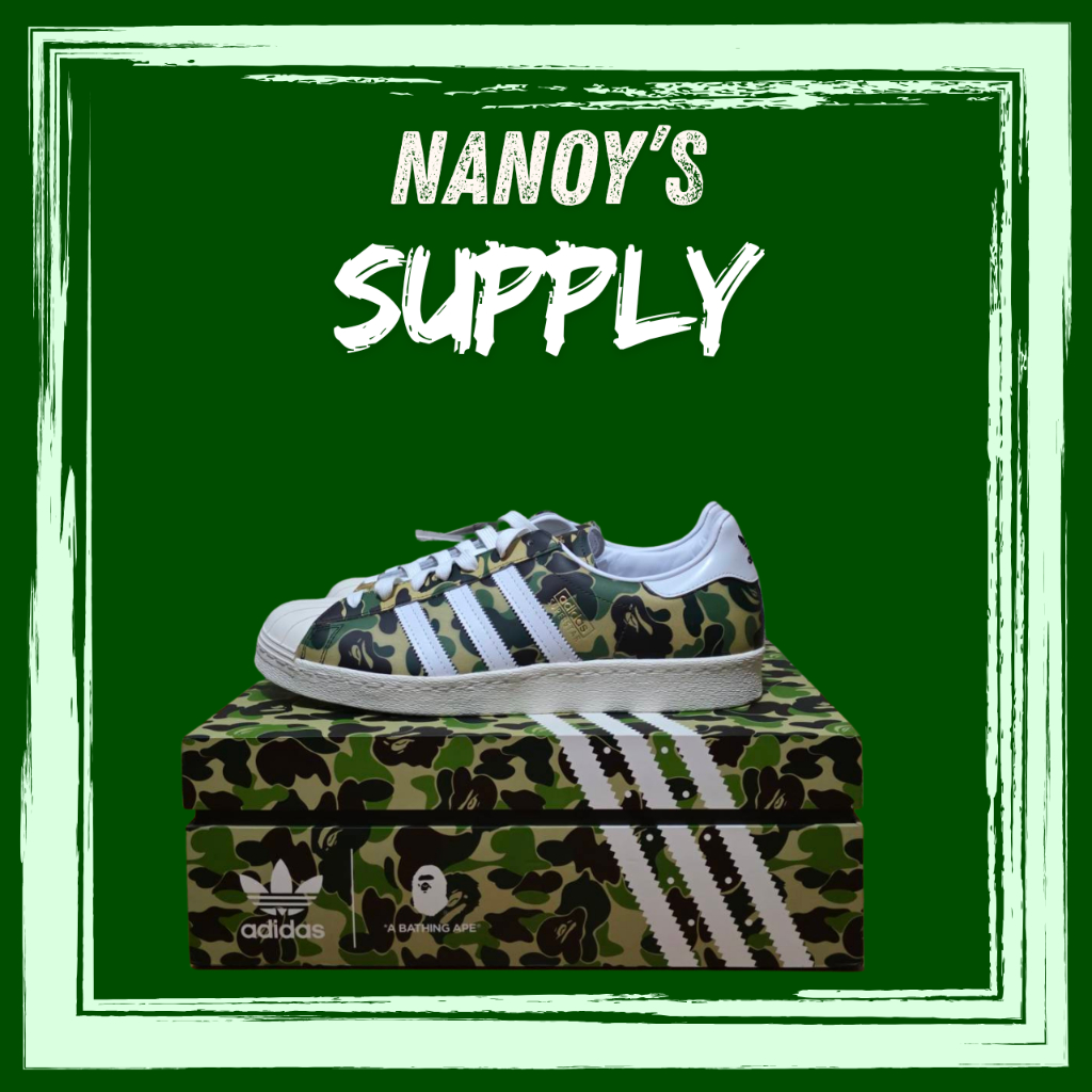 Adidas Superstar Bape ABC Camo Green