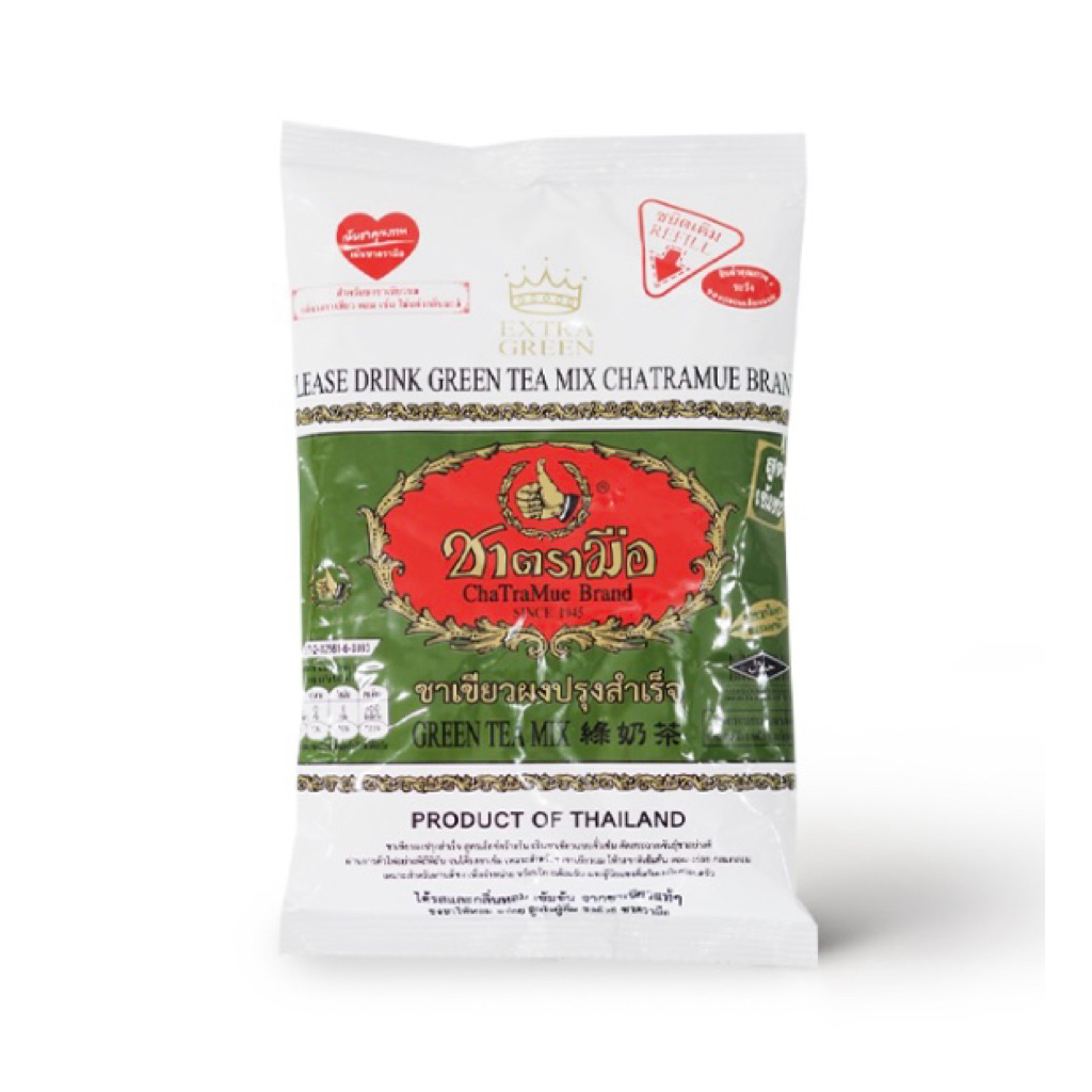

[PRE-ORDER] CHATRAMUE Green Tea Mix (Extra Green) - 180gram (ASLI THAILAND)