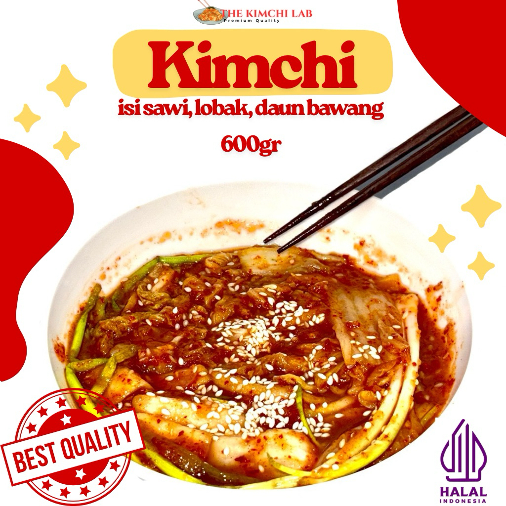 

KIMCHI SAWI LOBAK DAUN BAWANG FERMENTASI HALAL
