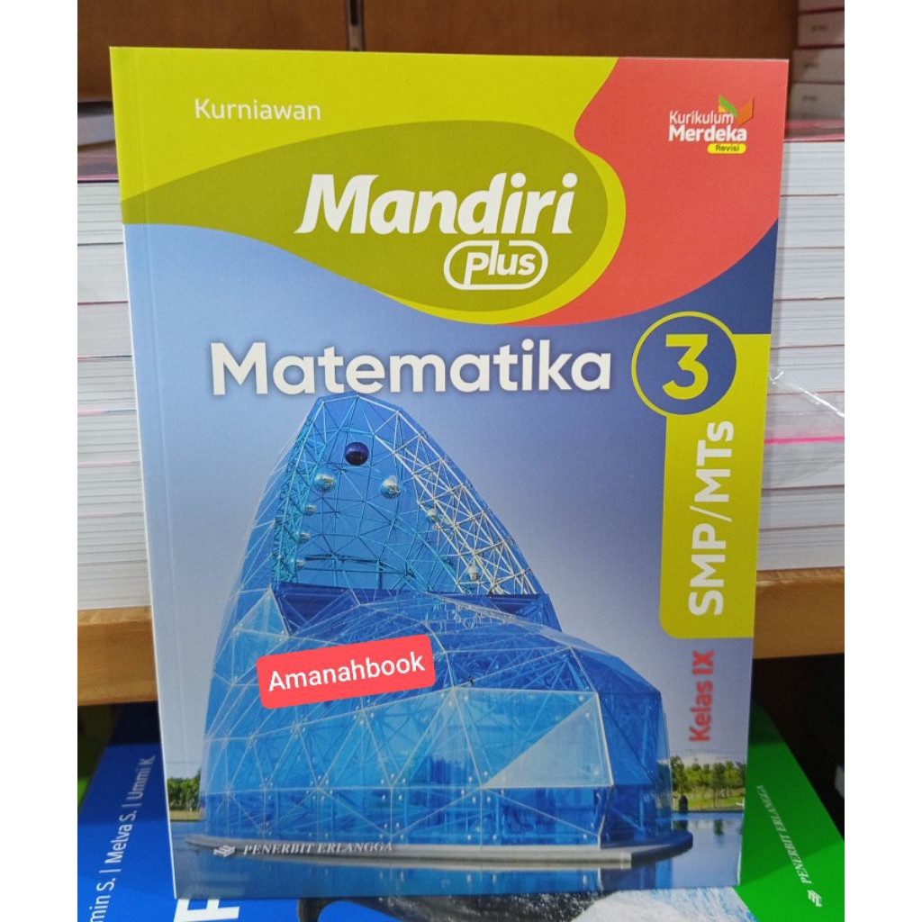 Buku Mandiri Matematika SMP Kelas 9 Kurikulum Merdeka Erlangga Revisi