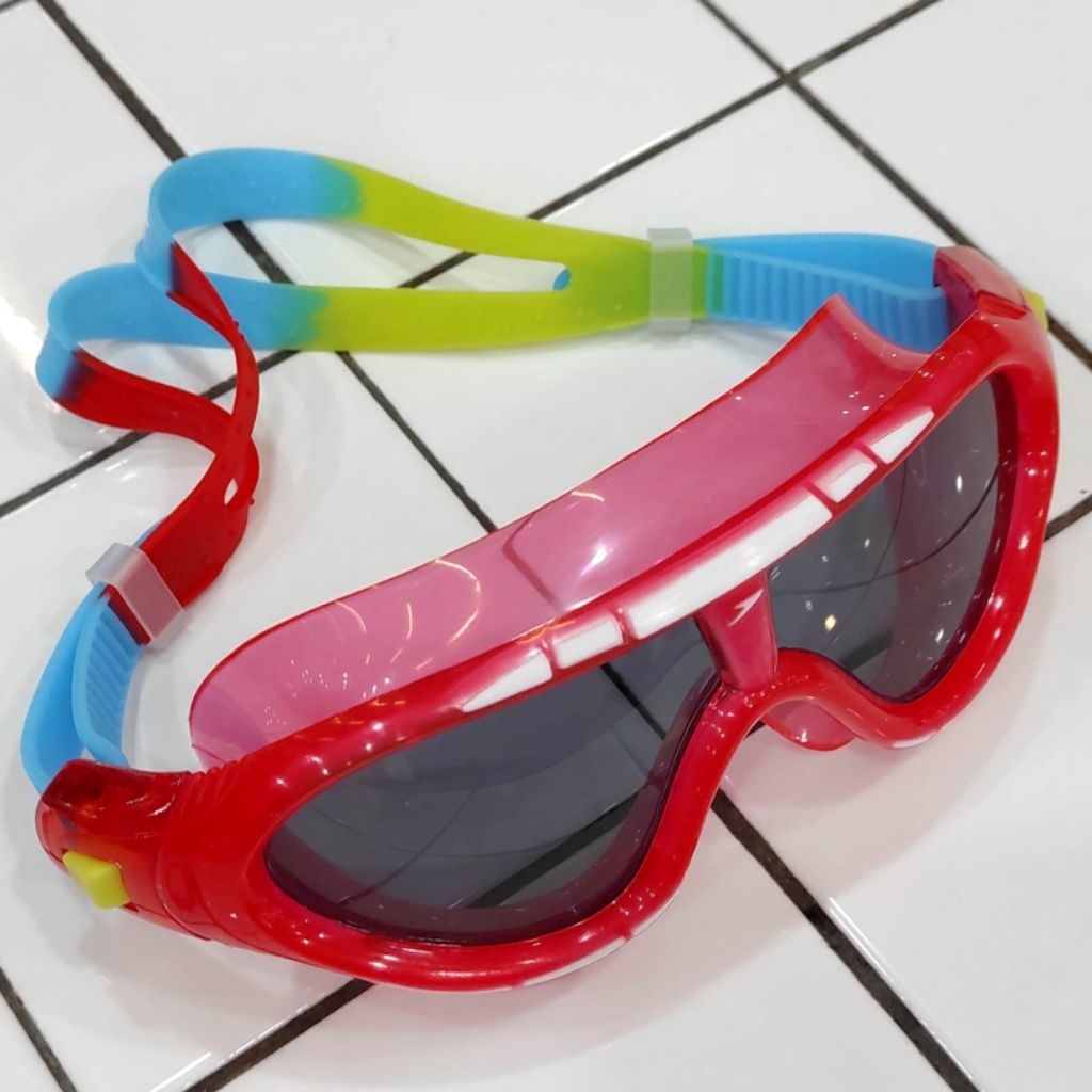 Kaca mata Renang Anak SPEEDO Anti Fog Biofuse RIFT Mask Goggle Red Original *MELIHAT LEBIH LUAS DALA