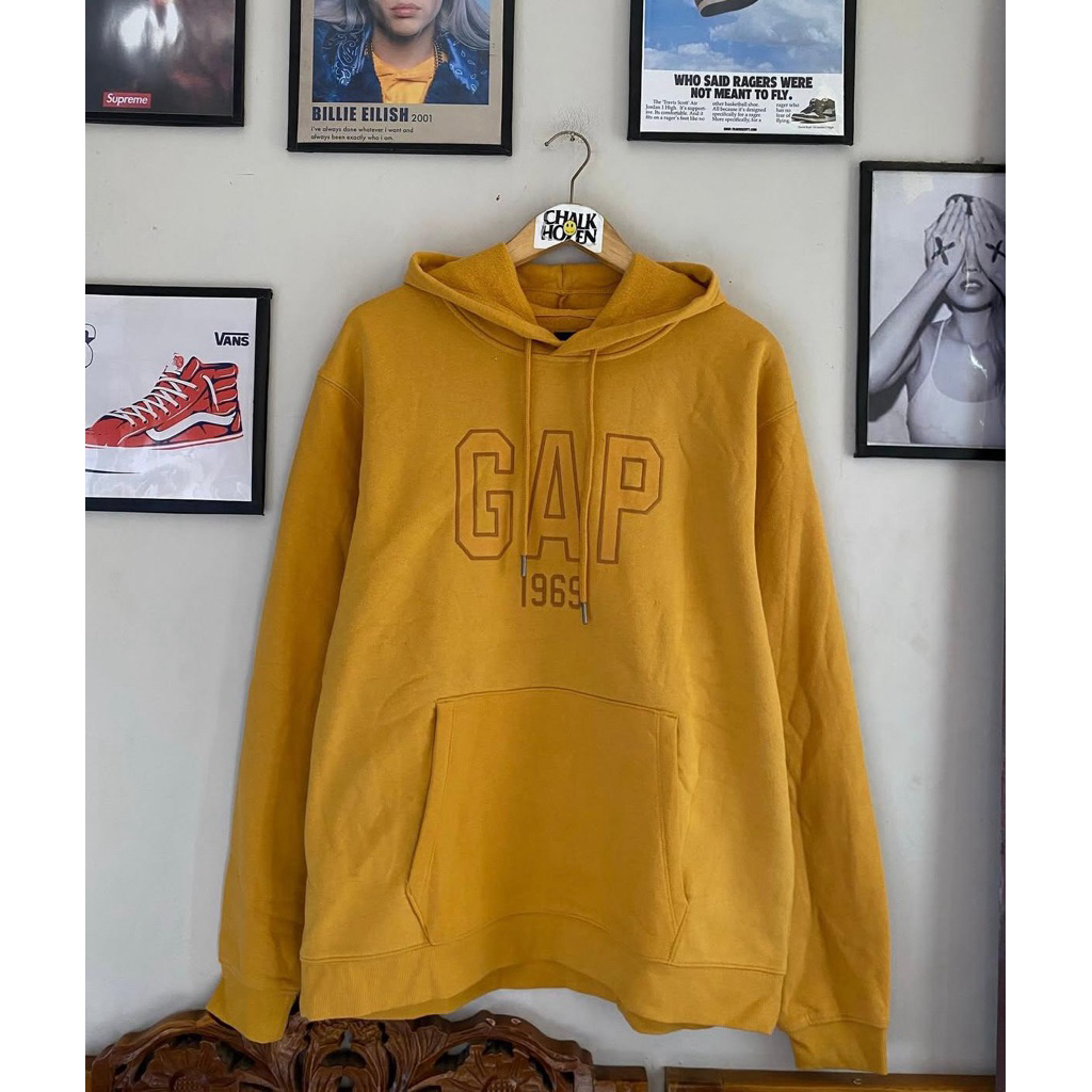 HOODIE GAP MUSTARD XXL