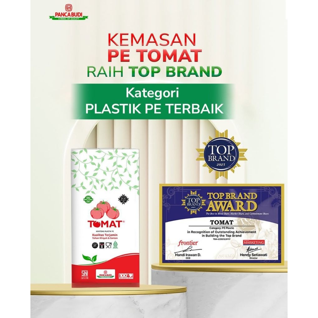 Plastik PE Tomat 10x20 12x25 12x30 15x30 15x35 - Plastik Santan - Es Batu - Gula - Minyak