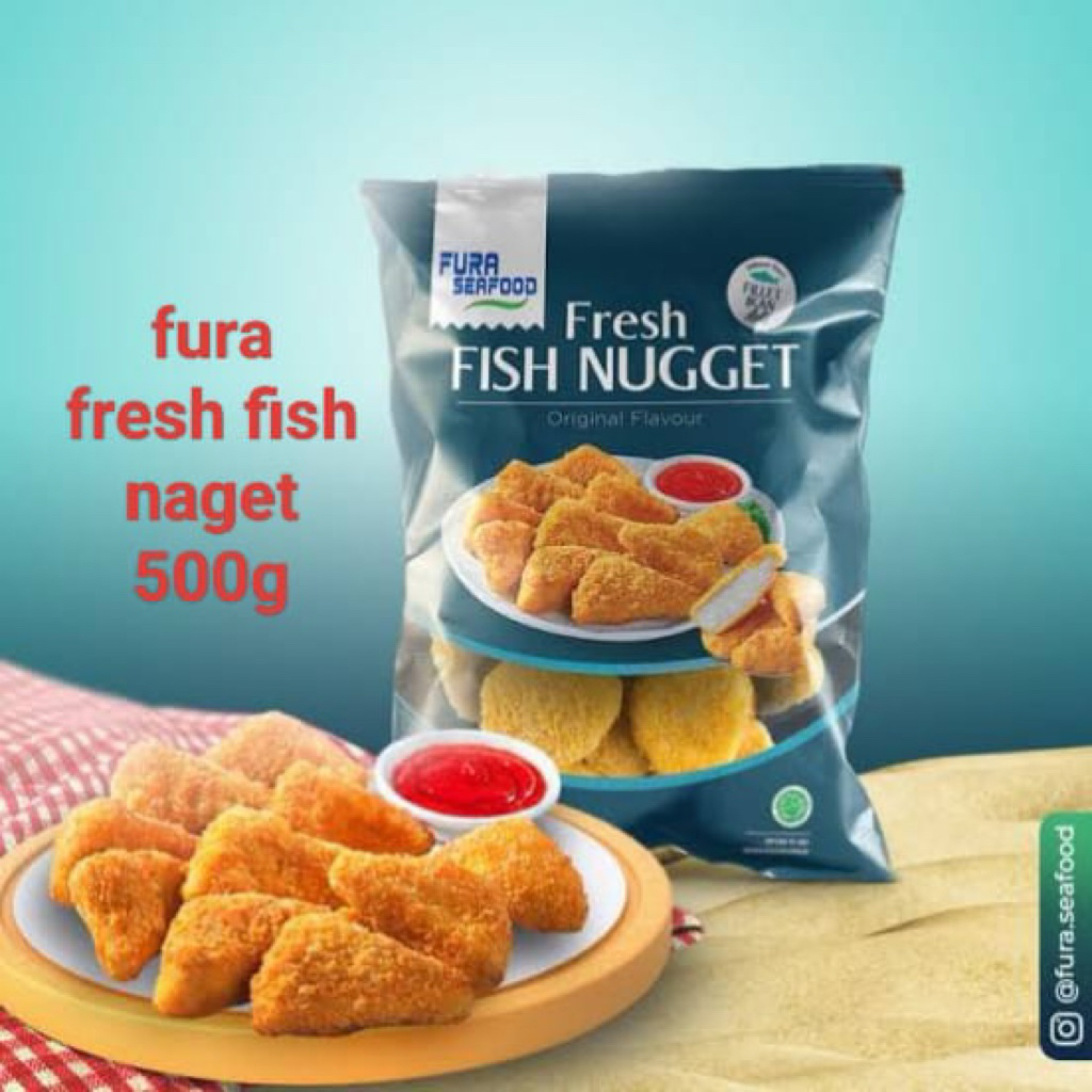 

Fura seafood naget ikan 500gr