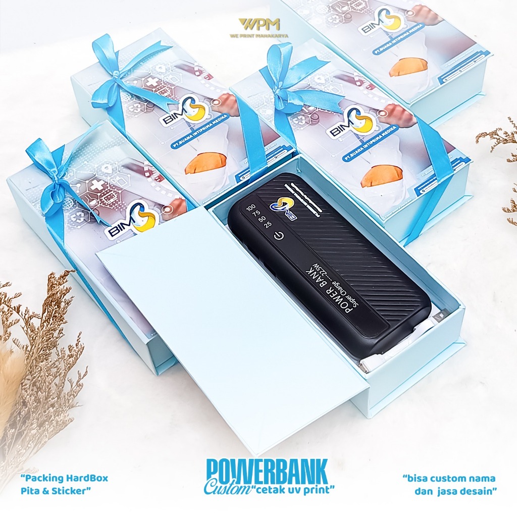CUSTOM POWERBANK / POWERBANK CUSTOM / SOUVENIR COORPORADE