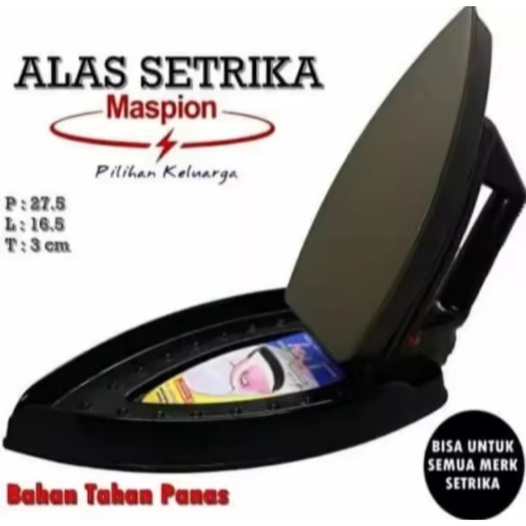 Alas Setrika Maspion Anti Lengket / Tatakan Setrika Maspion Anti Lengket