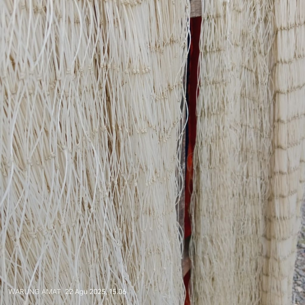 Jaring laut bekas utk kandang ayam dan kebun tinggi 3,4 ; 4 ; 5 meter x 100 m