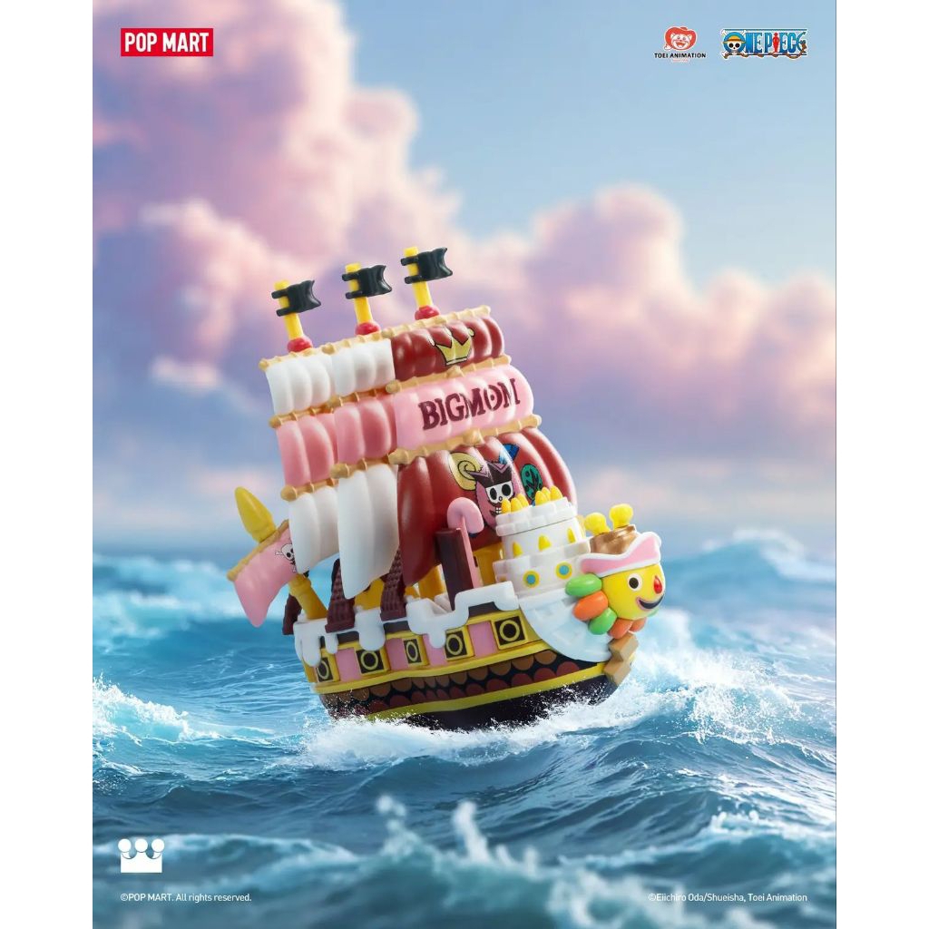 POP MART ONE PIECE THE GRAND LINE SERIES VEHICLES kapal