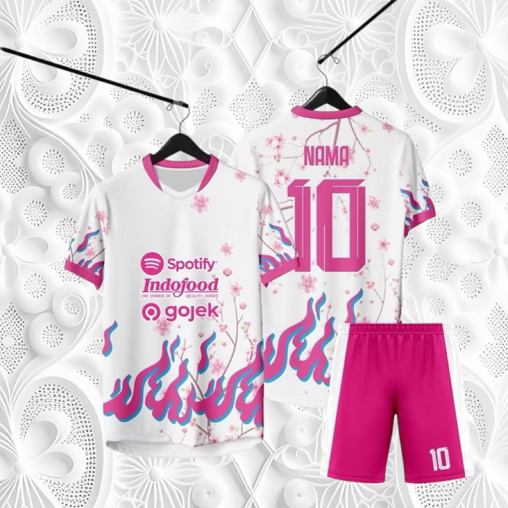 jersey futsal / sepak bola / jersey olahraga unisex free costum desain fullprinting