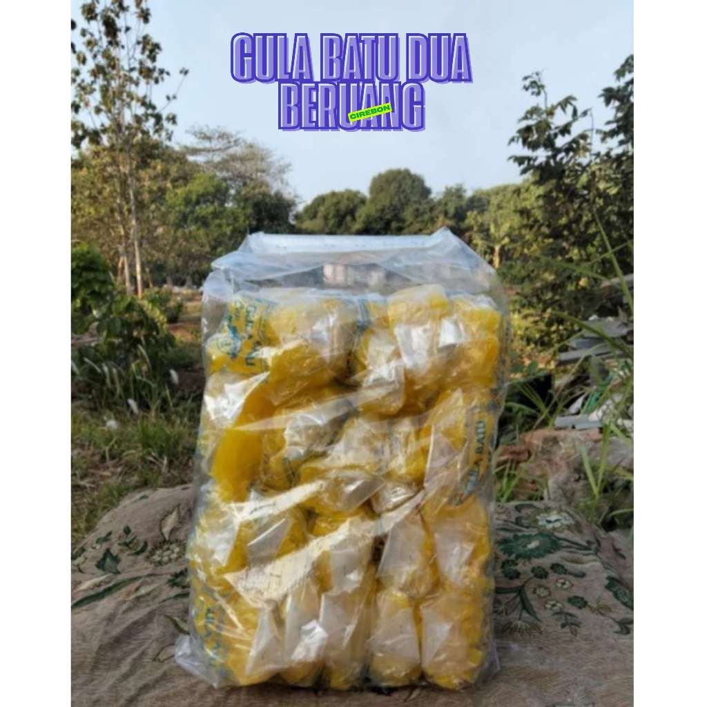 

Gula Batu Kuning Khas Cirebon Kemasan 1kg