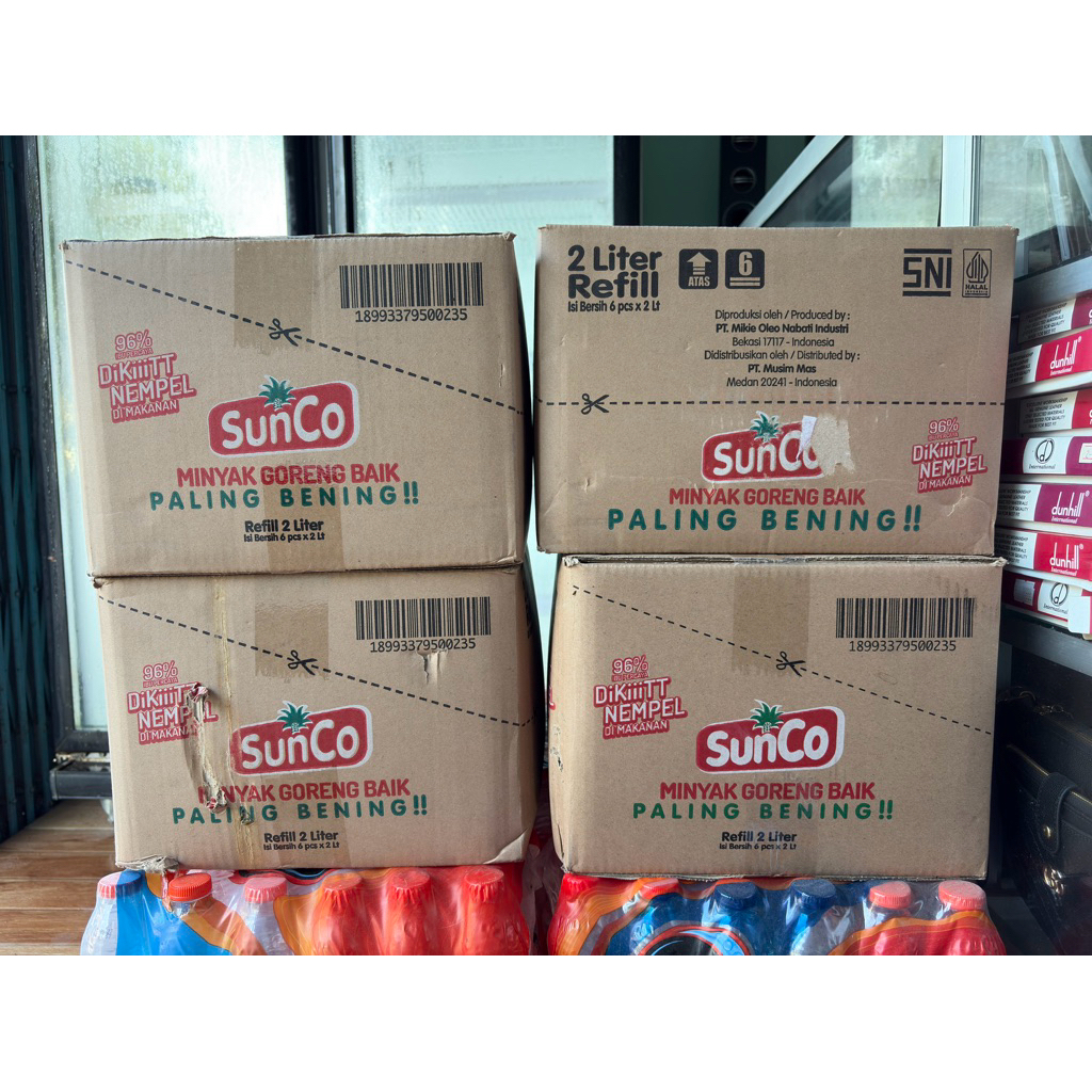 

Minyak SUNCO 2L refil 6pcsx2Lt