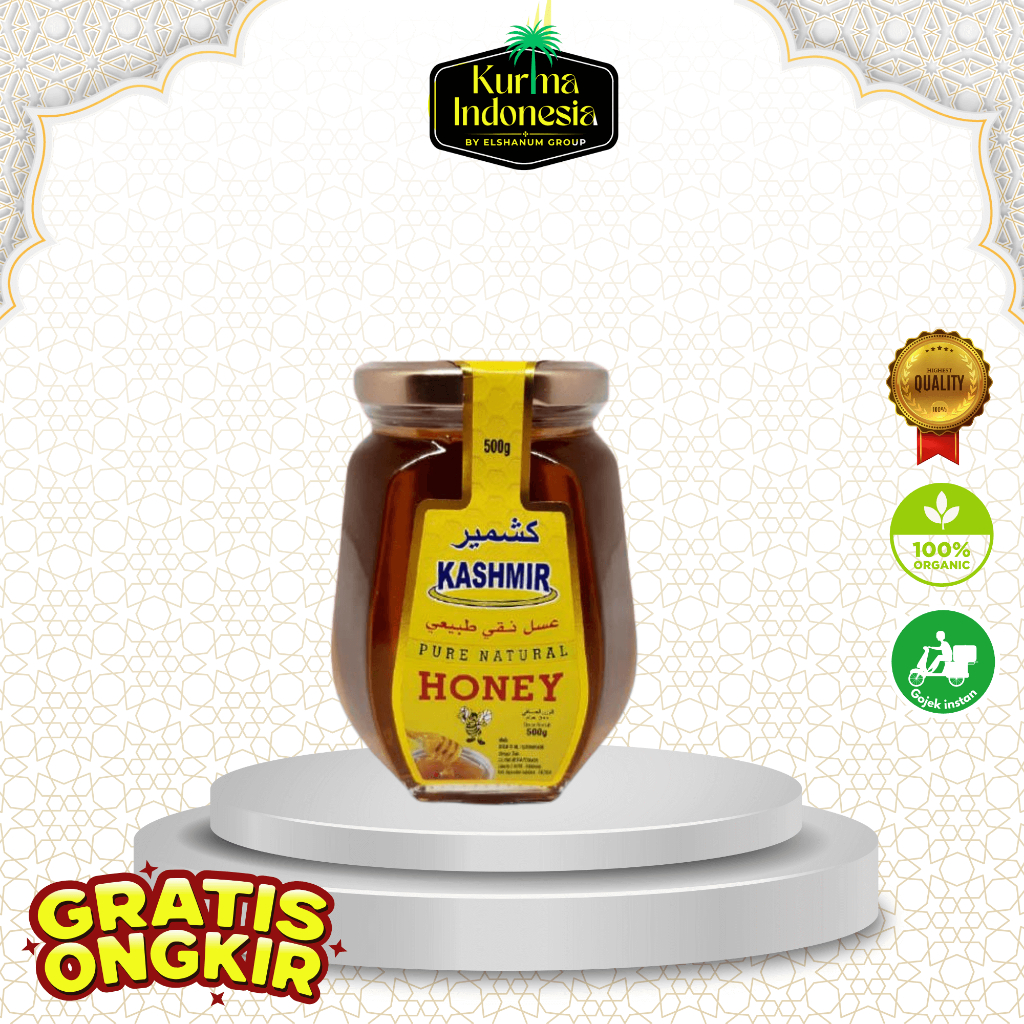 

Madu Kashmir Pure Natural Honey 500gr Madu Original Kashmir Madu Murni Asli Madu khasmir madu Kasmir Oleh Oleh Haji