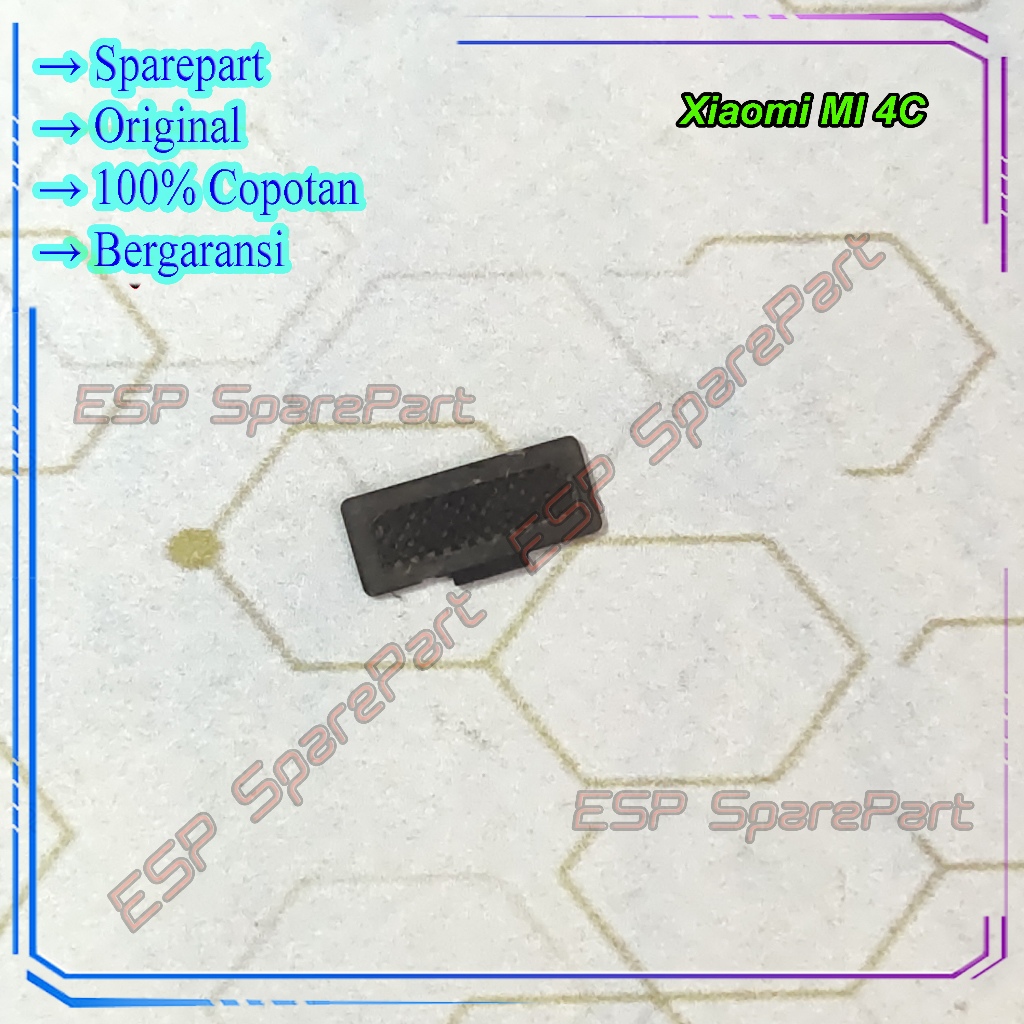 Filter Earpiece Xiaomi MI 4C Tutup Jaring Speaker Telinga / Atas Copotan