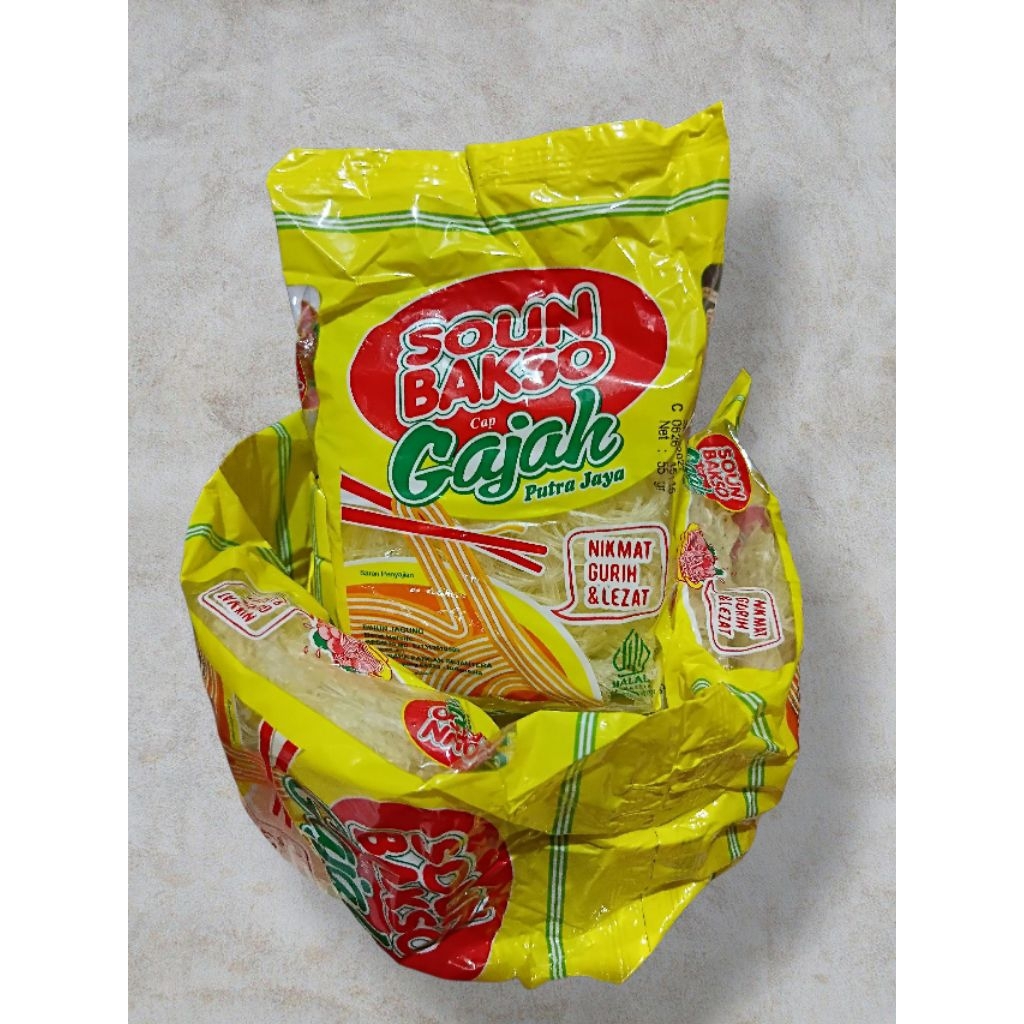 

BIHUN JAGUNG / SOUN BAKSO cap Gajah !!!! 1pcs