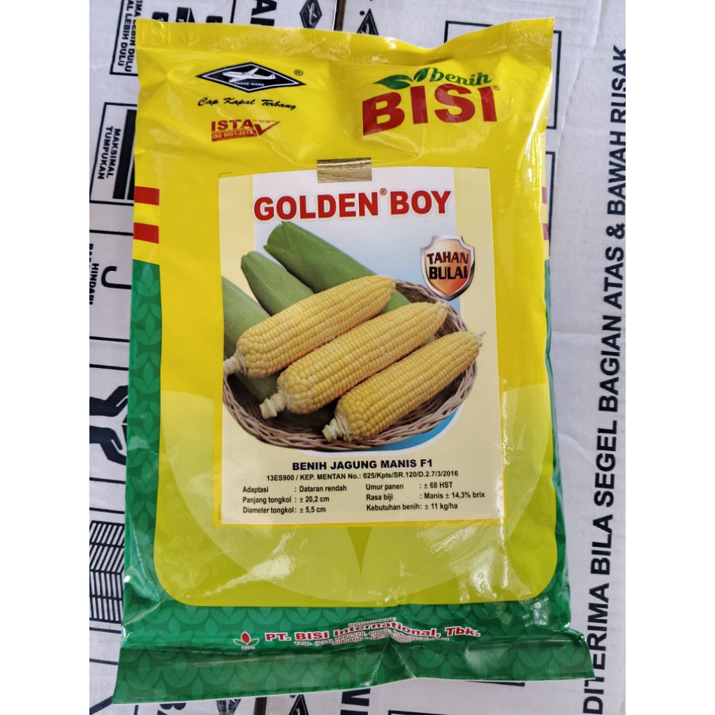 Benih bibit jagung manis GOLDEN BOY 500gr Original exp.juni 2026