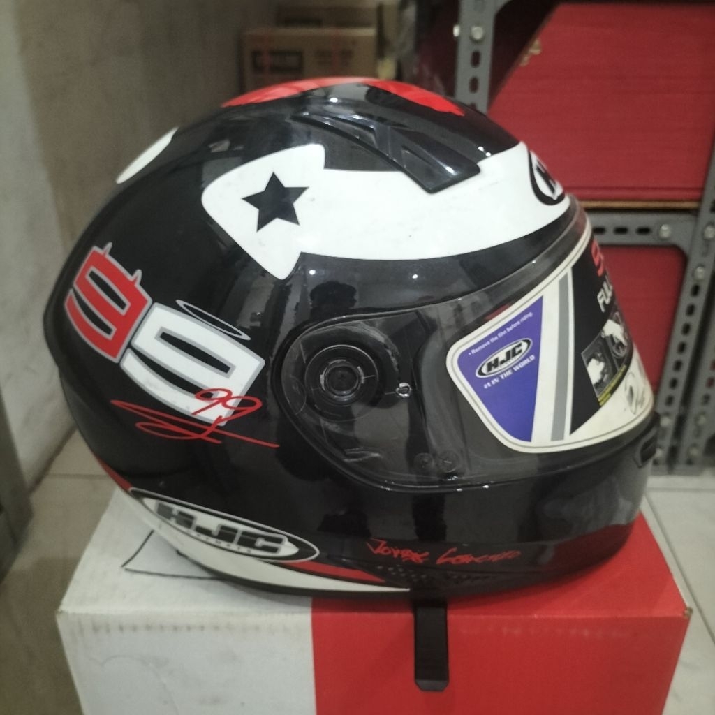 HELM FULL FACE ORIGINAL YAMAHA YGP ASLI NOS