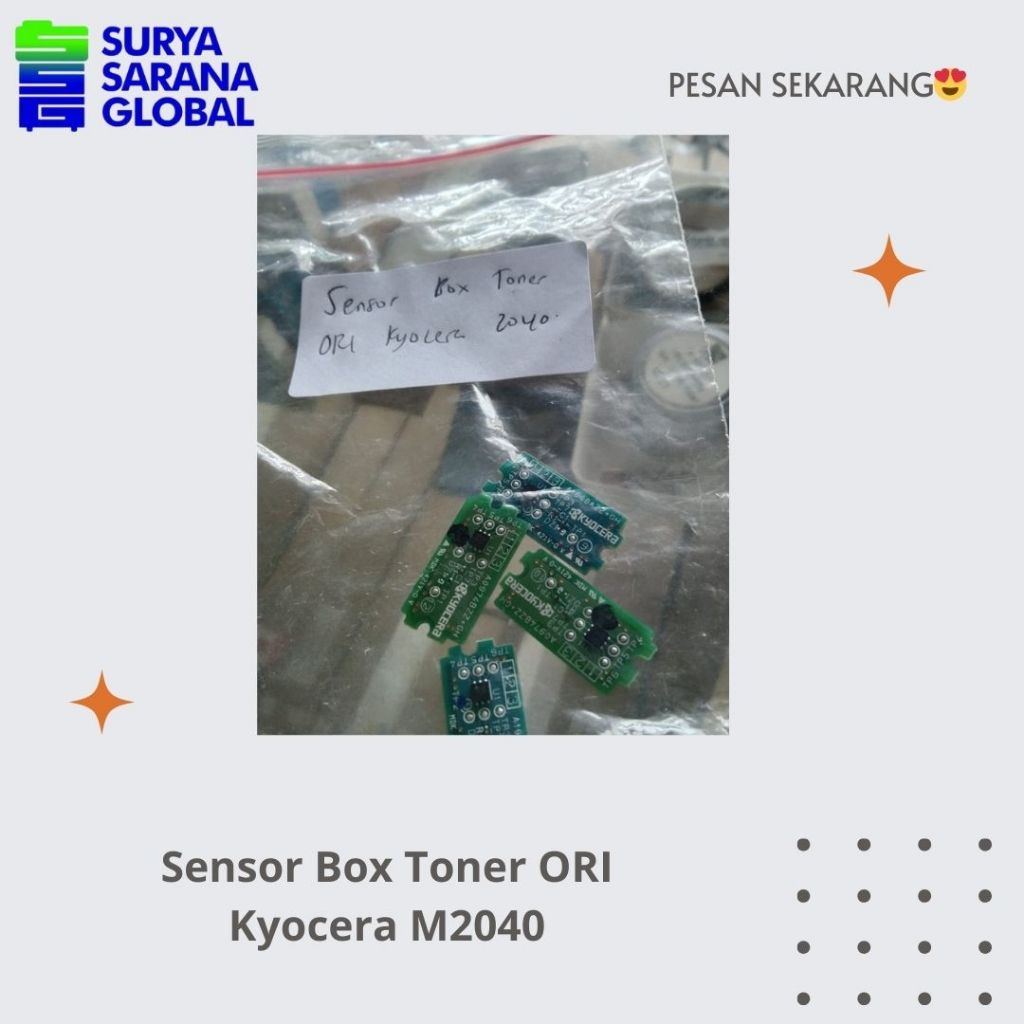 Sensor Box Toner ORI Kyocera M2040