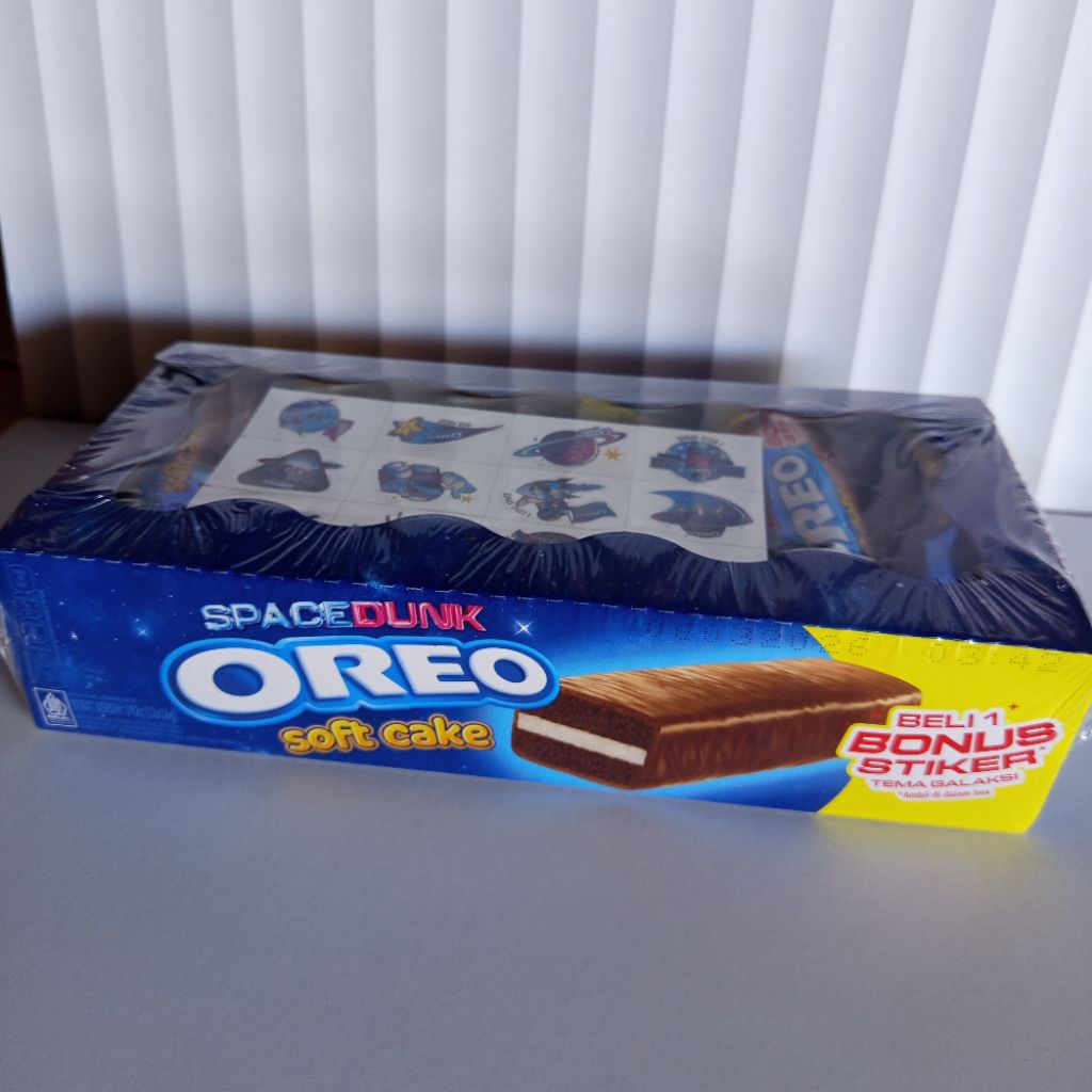 

Oreo Soft Cake rasa coklat isi 12 bungkus/box