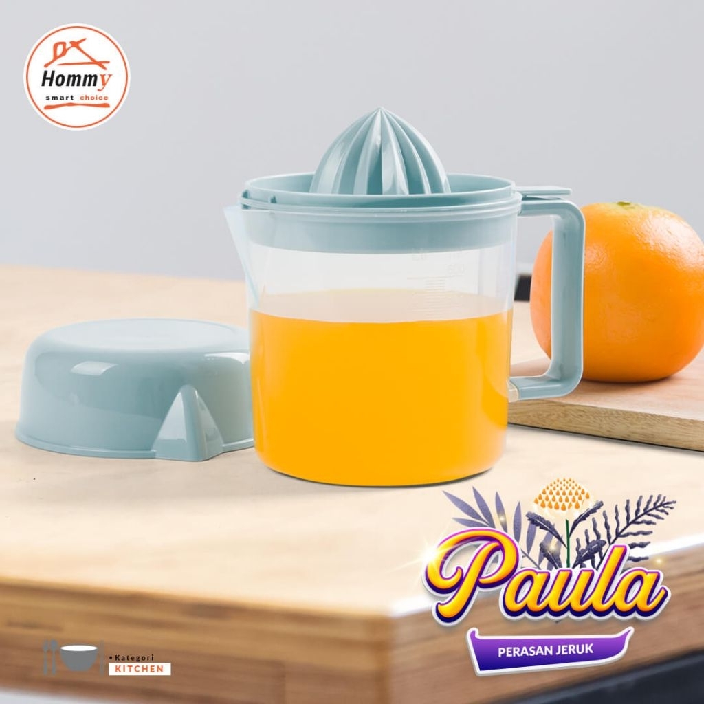 Peras Jeruk Paula 600MI / Peras Jeruk Modern Warna Pastel Ukuran Besar Food Grade