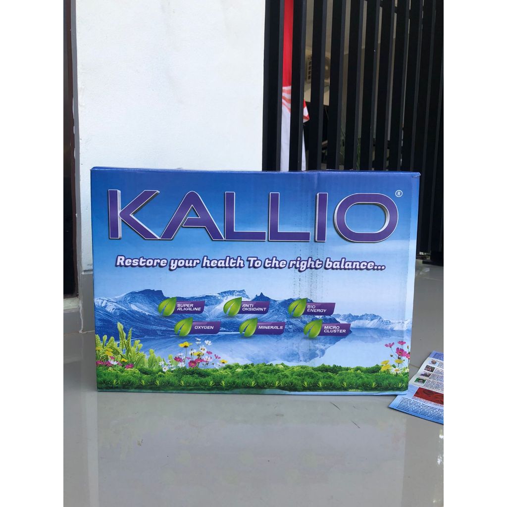 

Air Mineral Kallio pH Tinggi 1 Dus Isi 12 Botol – Bantu Jaga Keseimbangan Tubuh